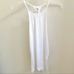 Alo Yoga White Racerback Modal Top - Size XS